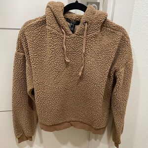 Forever 21 Tan Fleece Jacket